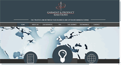 Desktop Screenshot of garmentandproductsolutions.com